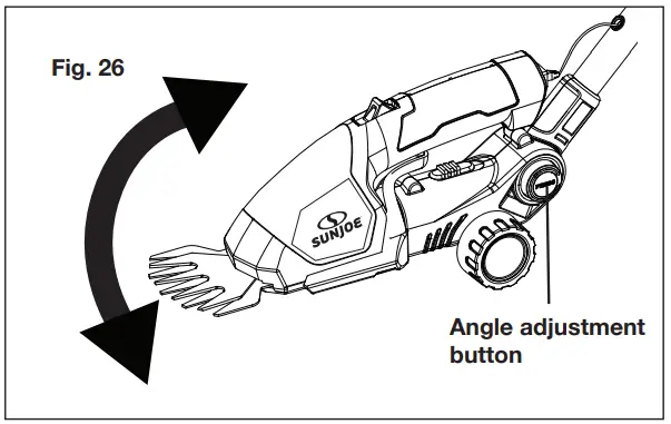 SUN JOE HJ605CC-RM Cordless Telescoping Grass Trimmer - fig 25