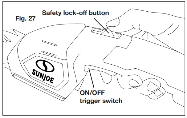 SUN JOE HJ605CC-RM Cordless Telescoping Grass Trimmer - fig 26