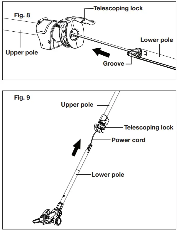 SUN JOE HJ605CC-RM Cordless Telescoping Grass Trimmer - fig 8