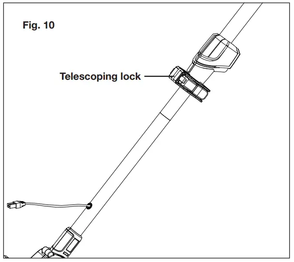 SUN JOE HJ605CC-RM Cordless Telescoping Grass Trimmer - fig 9