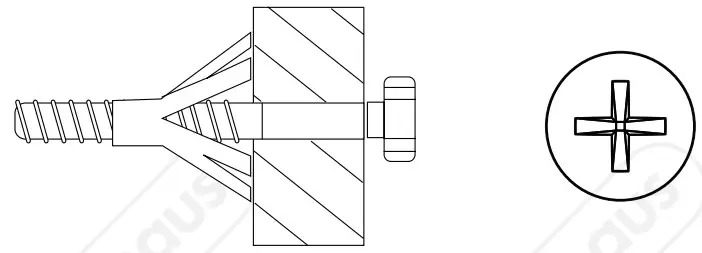 Cavity Fixing Heavy Duty