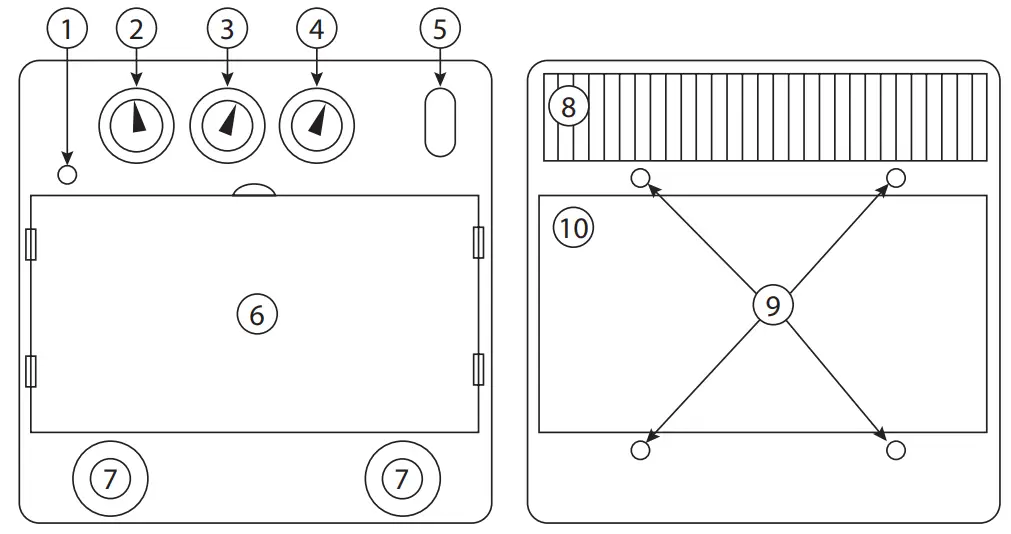 GYSMATIC 9 13 XL Air Fed True Color Welding and Grinding System - parts