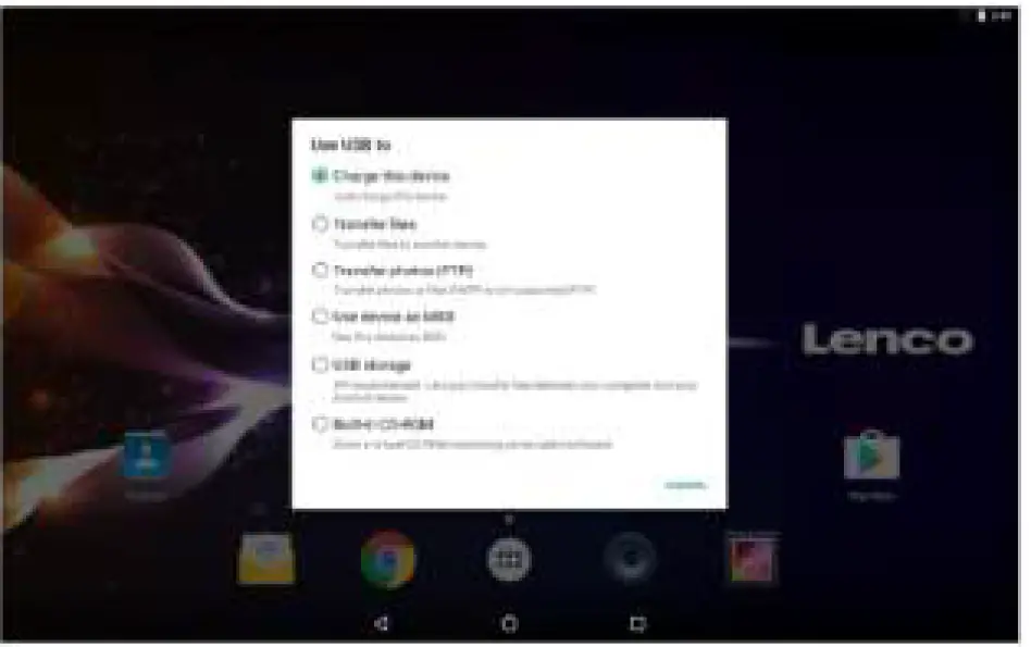 Lenco TDV-1000BK Portable DVD Player-Tablet with 10 Inch Touchscreen 10