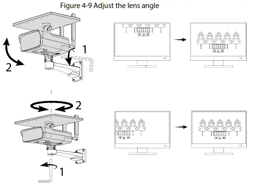 dahua IPC HFW2431DG 4G SPEAU B Bullet Network Camera Angle