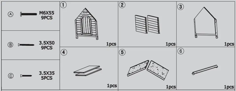 KERBL 81349 Dog House 4-Seasons 100x83x94 cm Brown 1