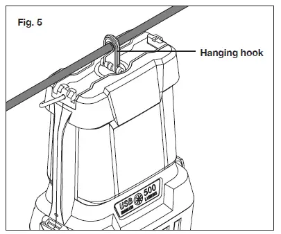 SUNJOE-24V-LGT500-LTE-Cordless-Lantern-6