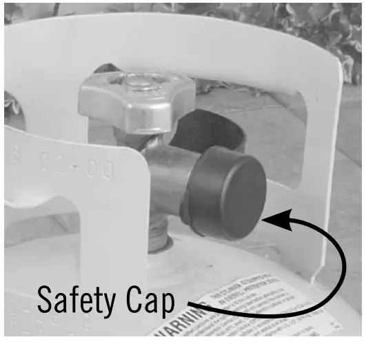 CAMP CHEF Single and Multiple Burner Outdoor LP Cooke - LP TANK SAFETY PRECAUTIONS