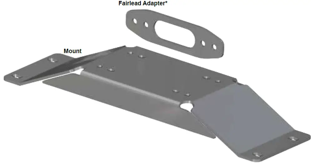 SUPERATV WM-P-RAN570-XX Winch Mount 01