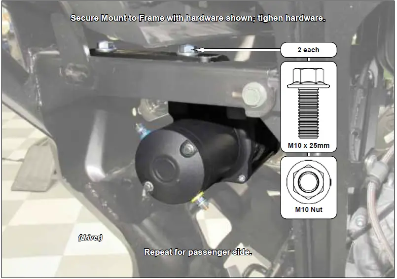 SUPERATV WM-P-RAN570-XX Winch Mount 04