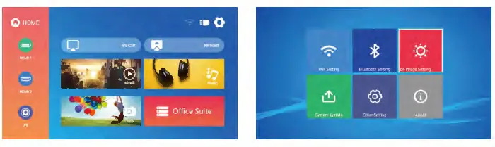 FunFlix RD-828E WiFi Projector Bluetooth Projector 12