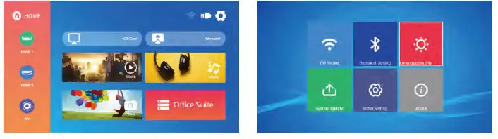 FunFlix RD-828E WiFi Projector Bluetooth Projector 15