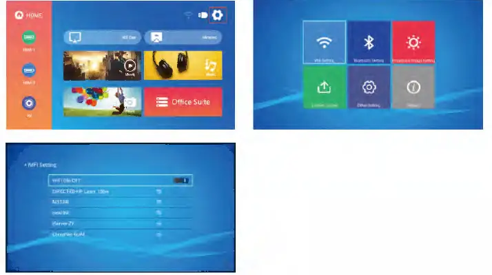 FunFlix RD-828E WiFi Projector Bluetooth Projector 20