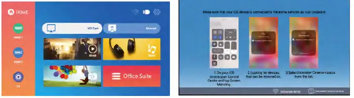 FunFlix RD-828E WiFi Projector Bluetooth Projector 22