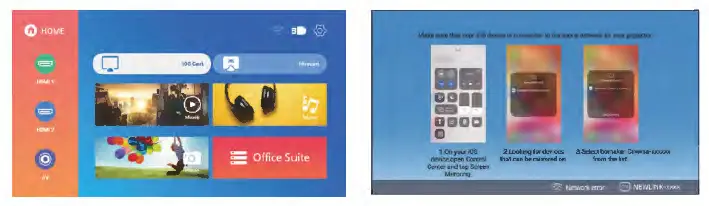 FunFlix RD-828E WiFi Projector Bluetooth Projector 28