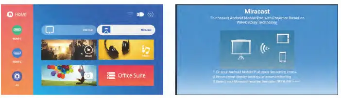 FunFlix RD-828E WiFi Projector Bluetooth Projector 30