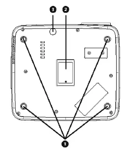 FunFlix RD-828E WiFi Projector Bluetooth Projector 4