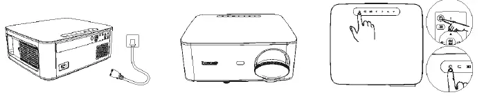 FunFlix RD-828E WiFi Projector Bluetooth Projector 9