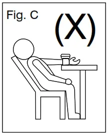 CORRECT MEASUREMENT POSTURE C