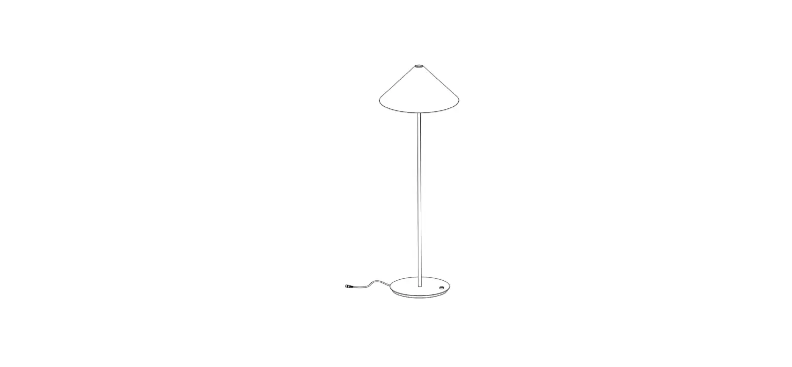 Louis Poulsen Keglen 400 Floor Lamp Instruction Manual