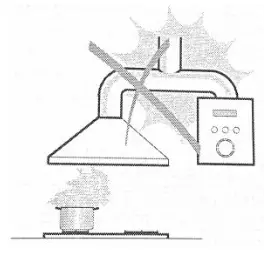 Midea MH90A3200B ES Cooker Hood - power