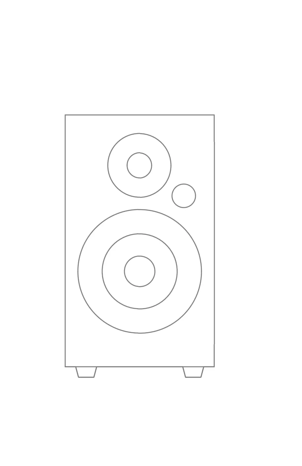 Donner A40,a40d Bookshelf Speakers User Manual