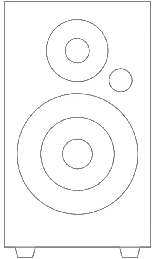 A40,A40D Bookshelf Speakers