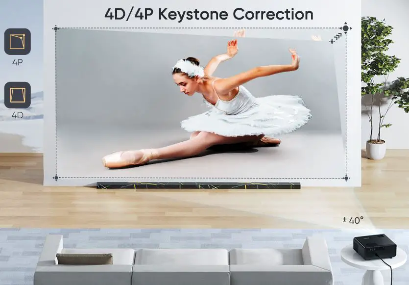 TOPTRO-TR22-5G-Wi-Fi Bluetooth-Projector-FIG-3