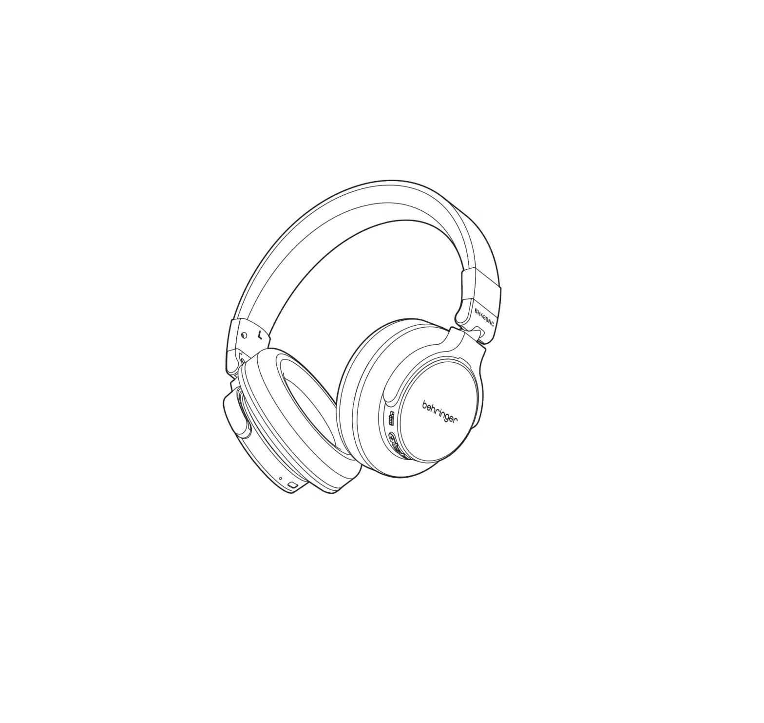 Behringer Bh480nc Hi-fi Bluetooth Headphones User Guide