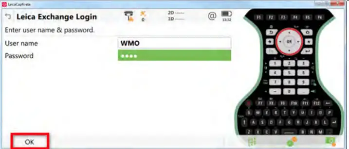 How to send and receive data to and from the field Working with Leica Exchange - fig 13