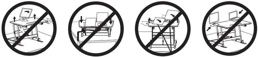 VIVO Black 2 Tier 48Inch X 24Inch Mobile Electric Desk Controller - Figure 1