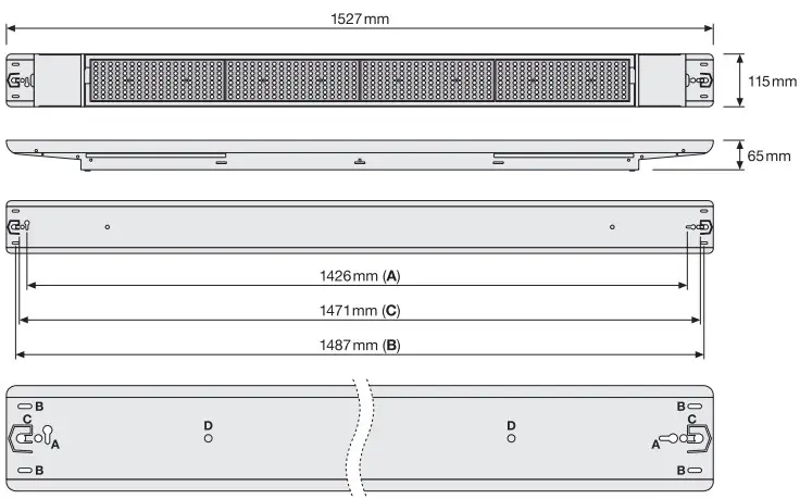 LOWBAY FLEX 1500 P / LOWBAY FLEX 1500 DALI P