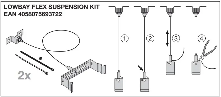 LOWBAY FLEX SUSPENSION KIT