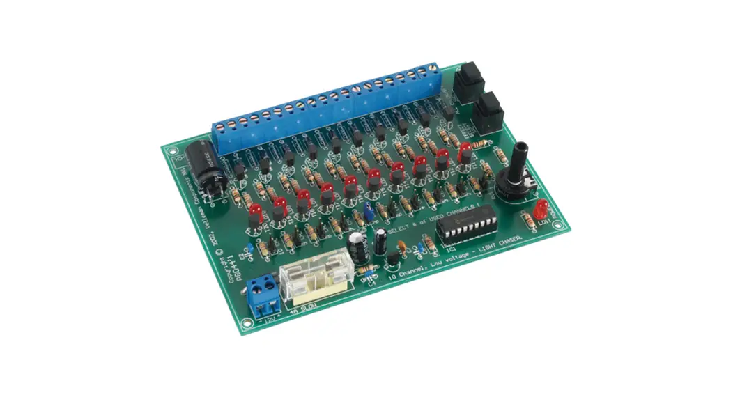 Velleman K8044 12v Ten Channel Light Effect Generator Instruction Manual