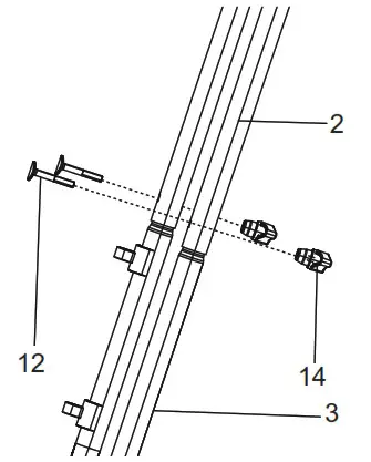 greenwork pro 2608402CO Snow Thrower - INSTALLATION 2