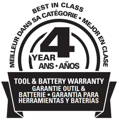 greenwork pro 2608402CO Snow Thrower - LIMITED WARRANTY