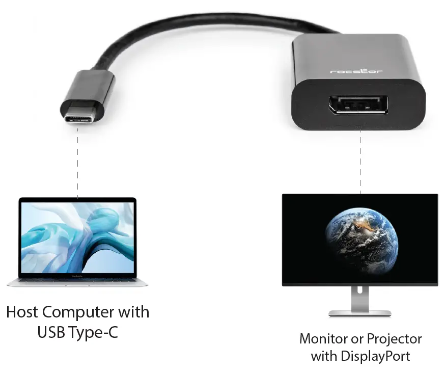 rocstor-Y10A237-B1-USB-C-to-4K-60Hz-Display-Port-Adapter-3