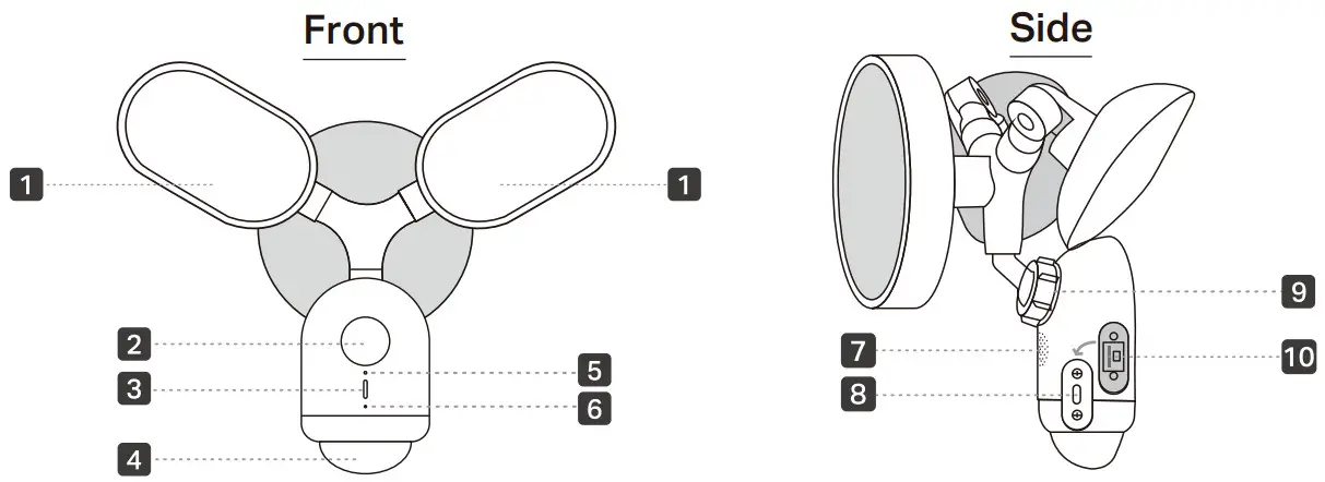 tp link C720 Tapo Smart Floodlight Camera - FIGURE 1