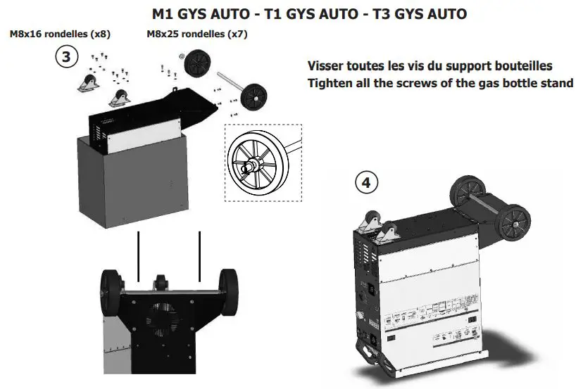 M1 GYS AUTO Single Phase Mig Mag Welder Machine User Manual - Fig 6