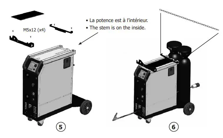 M1 GYS AUTO Single Phase Mig Mag Welder Machine User Manual - Fig 7
