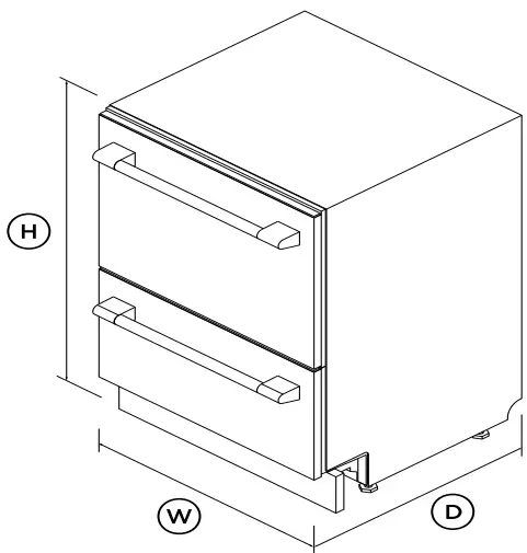 FISHER PAYKEL DD24DTX6PX1 Double DishDrawer Dishwasher Tall Sanitize-FIG2
