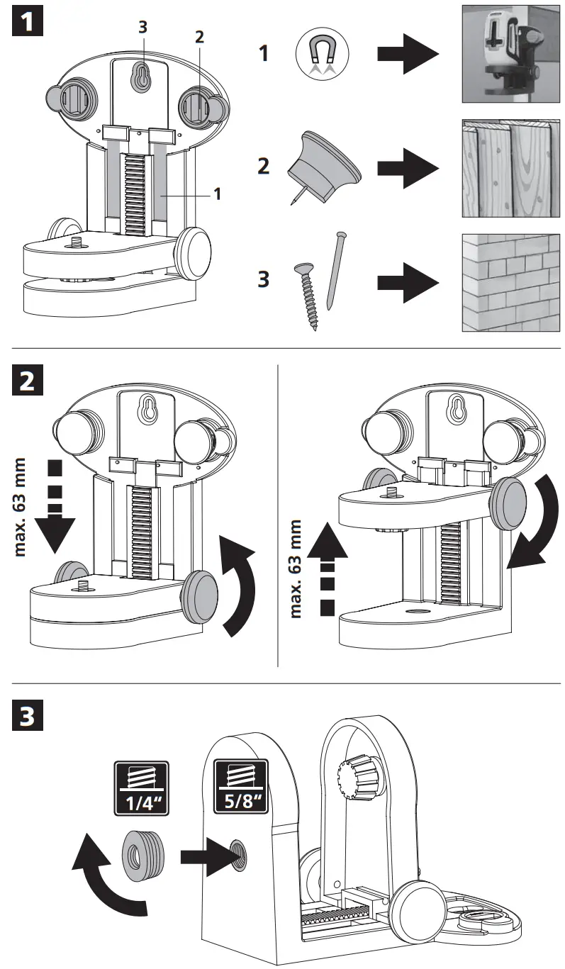 Laserliner 090 134 FlexHolder DERR Laser - Figure 1