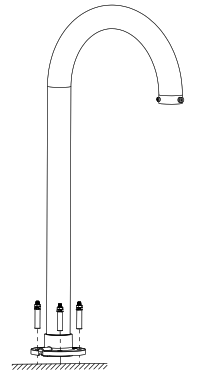 HIKVISION DS 1619ZJ Swan Neck Bracket - fig