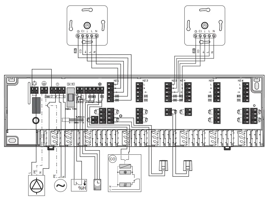 GIRA 2479 00 Heating Ventilation Air Conditioning - fig 1