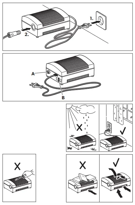 DOMETIC EPS817 Mains Adapter - 1.