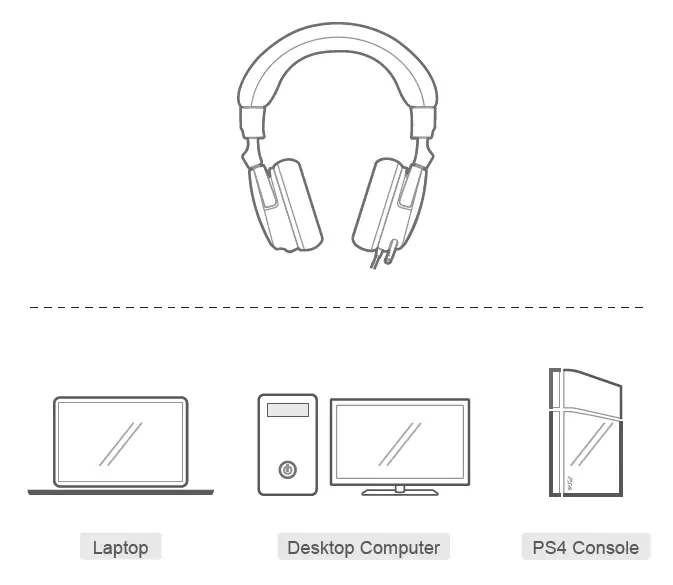 PXN U306 Wired Gaming Headset 2
