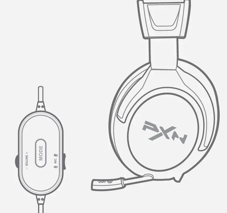 PXN U306 Wired Gaming Headset