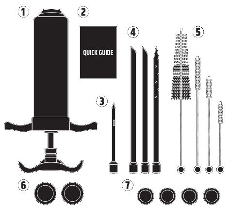 RAZORRI Comodo C60 Marinade Injector Kit - 1