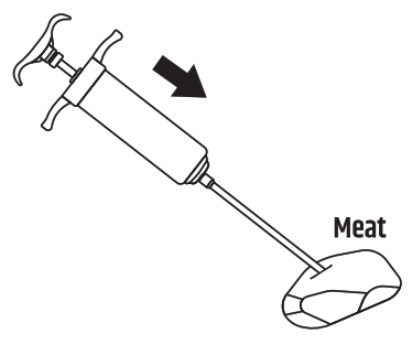RAZORRI Comodo C60 Marinade Injector Kit - 5