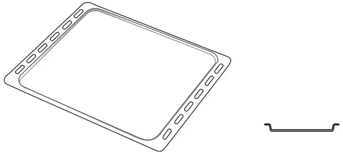JENNAIR Small Electric Built-in Convection - Baking Tray