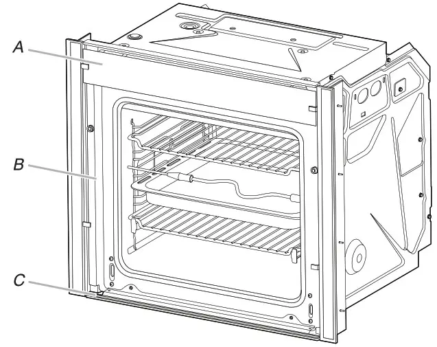 JENNAIR Small Electric Built-in Convection - Oven Vent